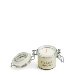 Botanical Fig Leaf Candle -Winter Decor Store 11014610 botanical fig candle small 2