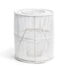 Cove Candle Holder 35cm White -Winter Decor Store 17020530 0 df cove candle holder 35cm white 1500x1500 1