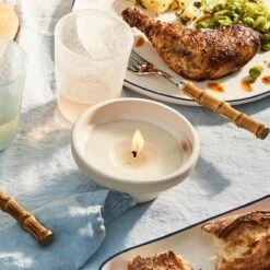 White Citronella Candle -Winter Decor Store 19061360 0 citronella candle small lifestyle