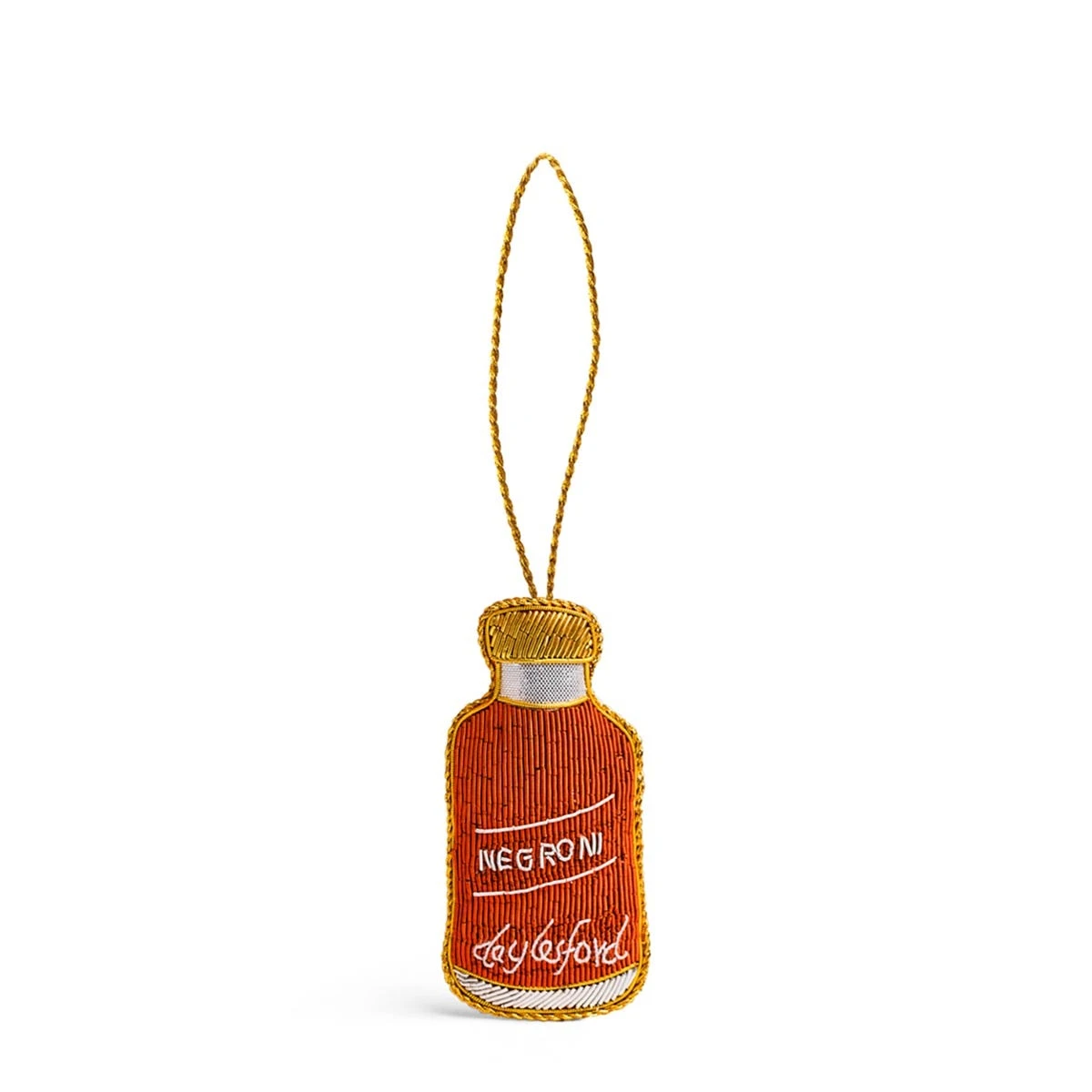 Negroni Bottle Christmas Decoration 3 Negroni Bottle Christmas Decoration