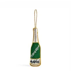 Champagne Bottle Christmas Decoration