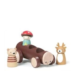 Timber Taxi Wooden Toy -Winter Decor Store 22027800 timber taxi3