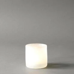 Frosted Candle Holder -Winter Decor Store 22038890 frosted candleholder small3