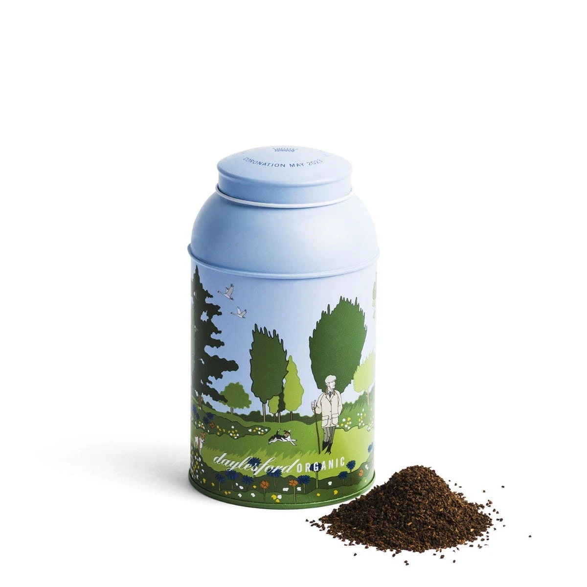 Coronation English Breakfast Loose Tea Caddy