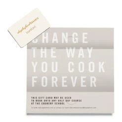 Cookery School Half Day Course Gift Card -Winter Decor Store cookery school half day3